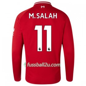 Günstige Fußballtrikots Liverpool M.Salah 11 Heimtrikot 2018/19 Langarm